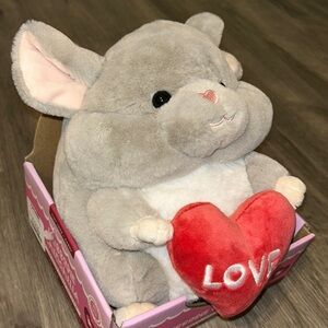 🟪Firm Price🟪Huggable Chinchilla Weighted body and paws